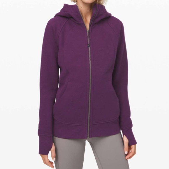 lululemon athletica Tops - Lululemon Scuba Hoodie *Light Cotton Fleece